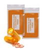 Pack of 1000 Orange PRN Bags, Clear 4 x 6. Zipper Printed Bags 4x6 with 2 mil Thick. Secure Seal Type Closure. Polyethylene Bags for Health Needs