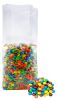 Pack of 500 Gusset Bags, Clear 16 x 12 x 24. Plastic Expandable Bags 16x12x24. Thickness 1.5 mil. Polyethylene Bags for Industrial, Foodservice