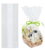 Pack of 500 Jumbo Gusset Bags 20 x 18 x 26 Clear Plastic Expandable Bags 20x18x26. Thickness 1.50 mil. Polyethylene Bags for Industrial, Foodservice