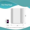 Pack of 1000 Flat Poly Bags 16 x 20. Clear Polyethylene Bags 16x20. Thickness 1.25 mil. Plastic Bags for Storing and Transporting. Ideal for Industria