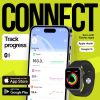 25 Metrics White Digital Bathroom Smart Scale with BMI Body Fat Muscle Mass Bluetooth Apple Health Compatible Scales Digital Weight Composition Scale