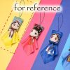 Chinese Style Blue Portable Glasses Cloth Peking Opera Microfiber Cleaning Cloth Storable Screen Lens Wipes