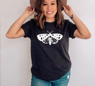 Vintage Butterfly T-shirt, Mental Health Shirt, Boho Gift, Motivational Tee, Mothers Day Gift, Gift For Her, Mom Shirt, Women Shirt (size: large)
